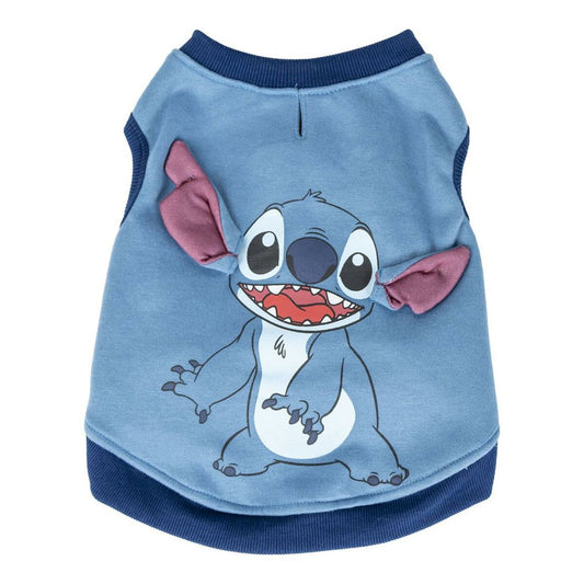 Disneys Stitch Dog Sweatshirt XS Blue